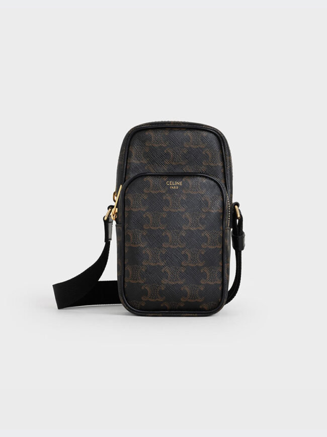 Black fashion handbag HM-412